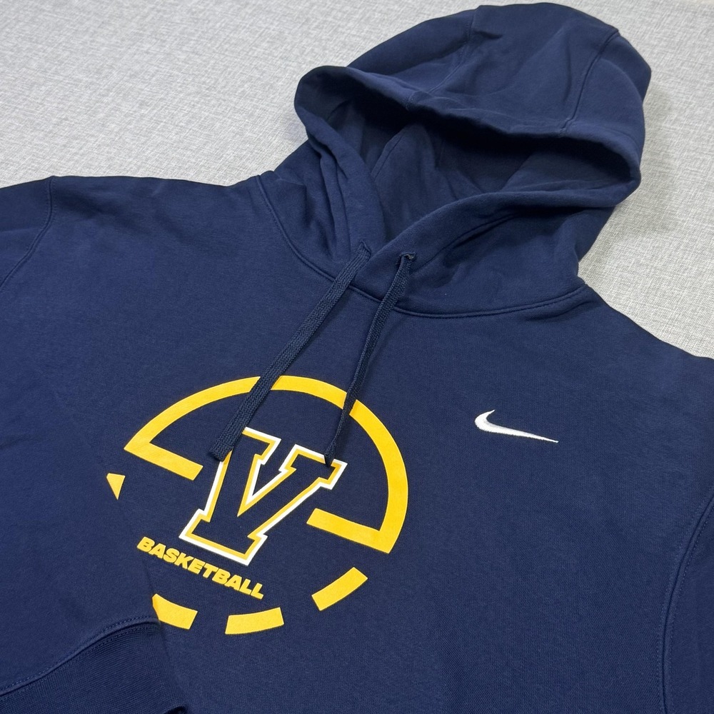 Nike Victor Blue Devils Basketball Fleece Hoodie Sweatshirt Mens 2XL Blue